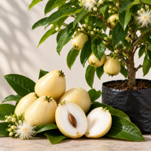 Poma rosa blanca perfumada
